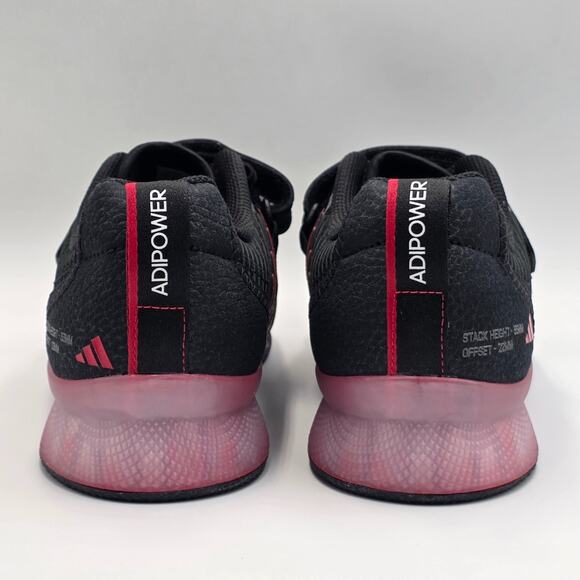 adidas Adipower Weightlifting 3 Size 7M / 8Wmns Shoes IH8232 Black Red New main image 6